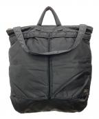 PORTERポーター）の古着「2WAY HELMETBAG」｜ブラック