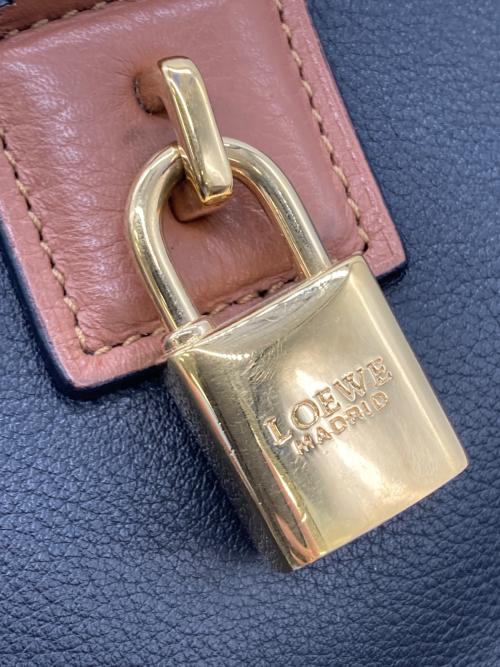 LOEWE（ロエベ）LOEWE (ロエベ) アマソナ28 ブラック×ブラウンの古着・服飾アイテム