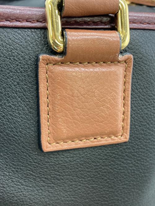 LOEWE（ロエベ）LOEWE (ロエベ) アマソナ28 ブラック×ブラウンの古着・服飾アイテム