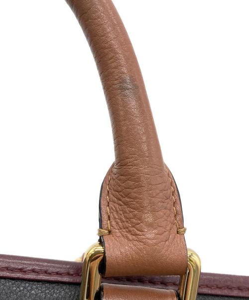 LOEWE（ロエベ）LOEWE (ロエベ) アマソナ28 ブラック×ブラウンの古着・服飾アイテム