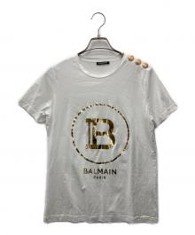 BALMAIN（バルマン）の古着「Tシャツ」｜アイボリー
