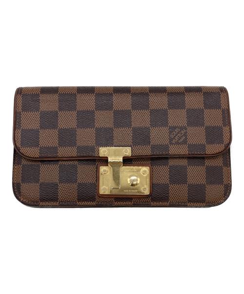 LOUIS VUITTON（ルイ ヴィトン）LOUIS VUITTON (ルイ ヴィトン) ポルトフォイユ・アスコット ブラウンの古着・服飾アイテム