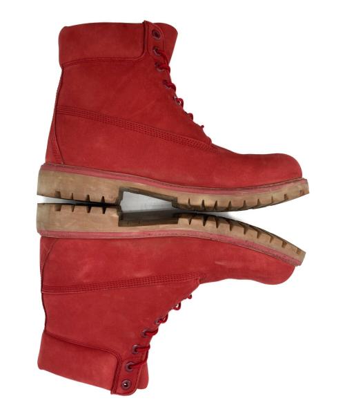 Timberland（ティンバーランド）Timberland (ティンバーランド) ６インチプレミアムブーツ レッド サイズ:29.0cmの古着・服飾アイテム