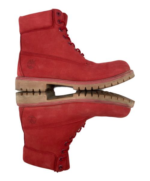 Timberland（ティンバーランド）Timberland (ティンバーランド) ６インチプレミアムブーツ レッド サイズ:29.0cmの古着・服飾アイテム