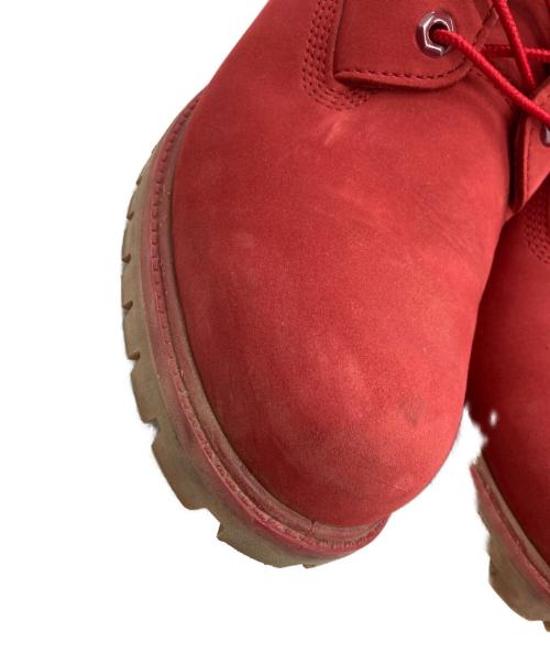 Timberland（ティンバーランド）Timberland (ティンバーランド) ６インチプレミアムブーツ レッド サイズ:29.0cmの古着・服飾アイテム