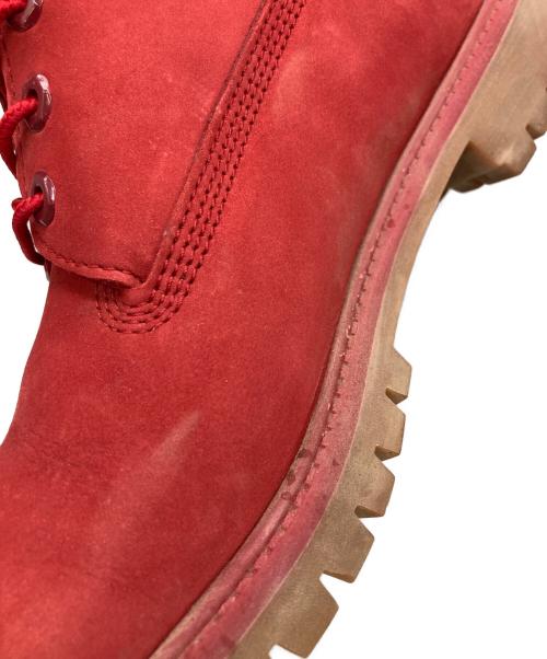 Timberland（ティンバーランド）Timberland (ティンバーランド) ６インチプレミアムブーツ レッド サイズ:29.0cmの古着・服飾アイテム