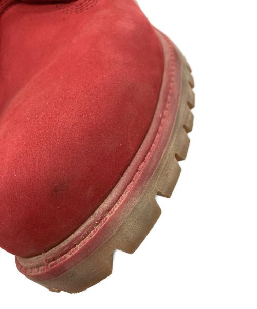 Timberland（ティンバーランド）Timberland (ティンバーランド) ６インチプレミアムブーツ レッド サイズ:29.0cmの古着・服飾アイテム