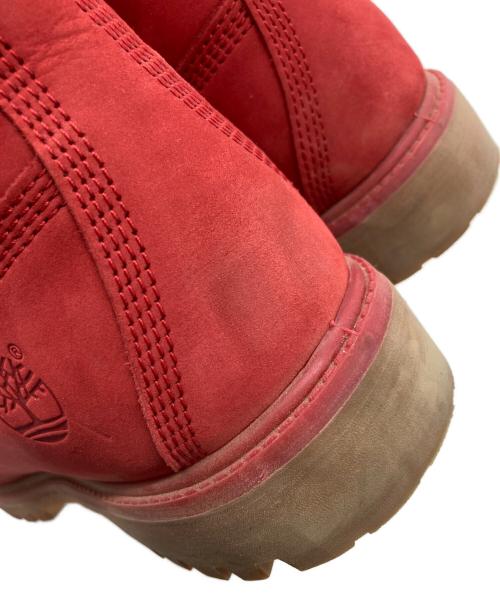 Timberland（ティンバーランド）Timberland (ティンバーランド) ６インチプレミアムブーツ レッド サイズ:29.0cmの古着・服飾アイテム