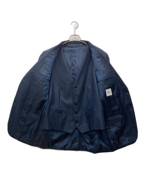 TAKEO KIKUCHI（タケオキクチ）TAKEO KIKUCHI (タケオキクチ) 3点セットアップスーツ ネイビー サイズ:4の古着・服飾アイテム