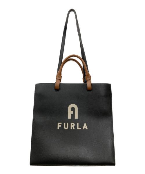 FURLA（フルラ）FURLA (フルラ) VARSITY STYLE L ブラックの古着・服飾アイテム