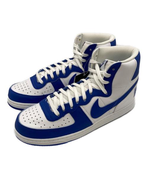 NIKE（ナイキ）NIKE (ナイキ) Terminator High  ホワイト×ブルー サイズ:28.0㎝ 未使用品の古着・服飾アイテム