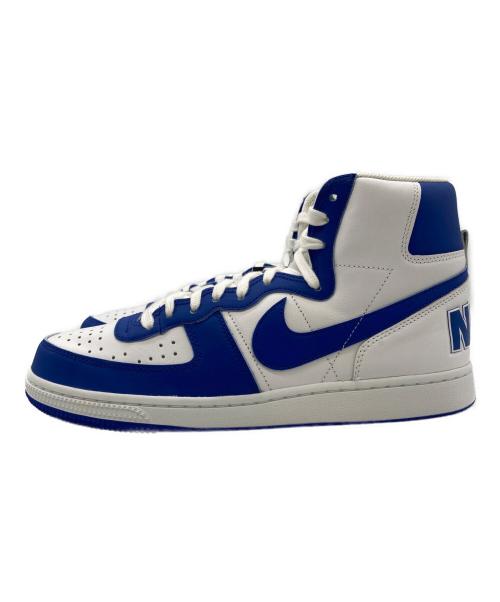 NIKE（ナイキ）NIKE (ナイキ) Terminator High  ホワイト×ブルー サイズ:28.0㎝ 未使用品の古着・服飾アイテム