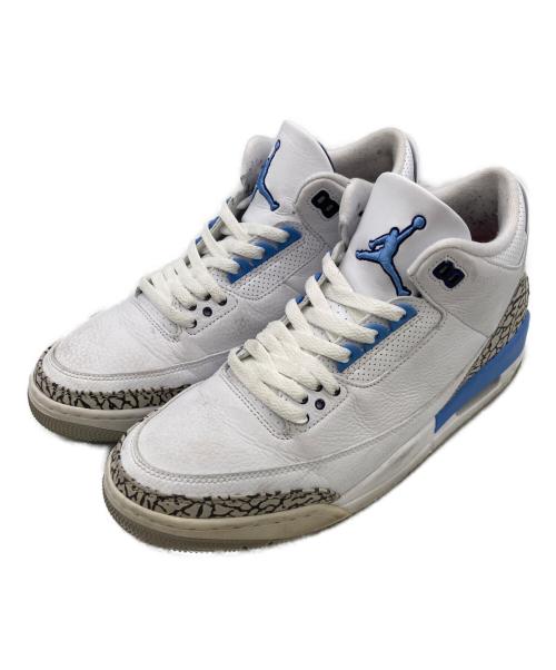 NIKE（ナイキ）NIKE (ナイキ) AIR JORDAN 3 RETRO 【UNC】 ホワイト サイズ:28.5cmの古着・服飾アイテム