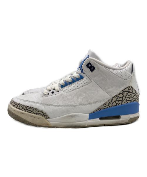 NIKE（ナイキ）NIKE (ナイキ) AIR JORDAN 3 RETRO 【UNC】 ホワイト サイズ:28.5cmの古着・服飾アイテム