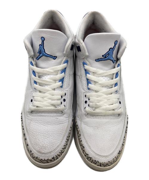 NIKE（ナイキ）NIKE (ナイキ) AIR JORDAN 3 RETRO 【UNC】 ホワイト サイズ:28.5cmの古着・服飾アイテム