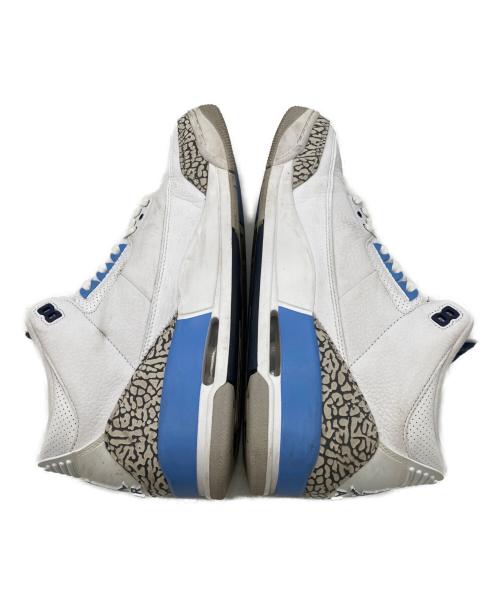 NIKE（ナイキ）NIKE (ナイキ) AIR JORDAN 3 RETRO 【UNC】 ホワイト サイズ:28.5cmの古着・服飾アイテム