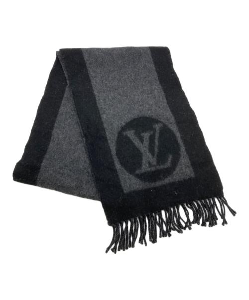 LOUIS VUITTON（ルイ ヴィトン）LOUIS VUITTON (ルイ ヴィトン) エシャルプカーディフ ブラックの古着・服飾アイテム