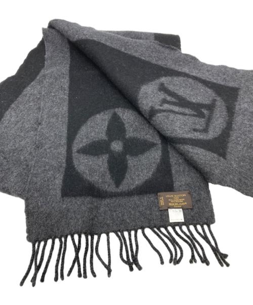 LOUIS VUITTON（ルイ ヴィトン）LOUIS VUITTON (ルイ ヴィトン) エシャルプカーディフ ブラックの古着・服飾アイテム