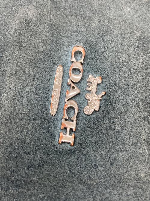 COACH（コーチ）COACH (コーチ) アンディ クロスボディ ブルーの古着・服飾アイテム