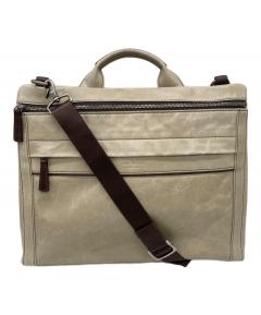 MOTHERHOUSE アンティーククラシック 2wayレザー ビジネスバッグ 良品