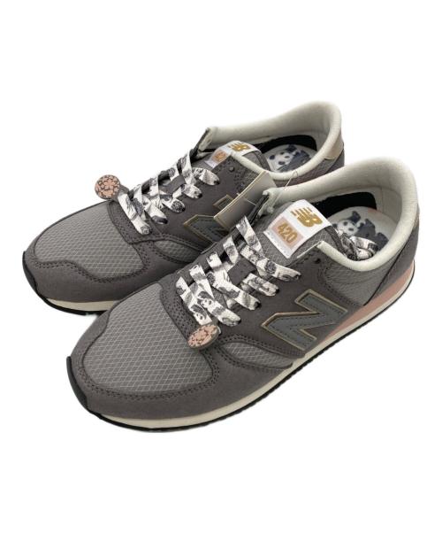 NEW BALANCE（ニューバランス）NEW BALANCE (ニューバランス) earth music & ecology (アース ミュージック＆エコロジー) パンダスニーカー グレー サイズ:23.0cm 未使用品の古着・服飾アイテム