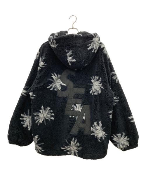 WIND AND SEA（ウィンダンシー）WIND AND SEA (ウィンダンシー) フリースジャケットセット ブラック×グレー サイズ:Lの古着・服飾アイテム