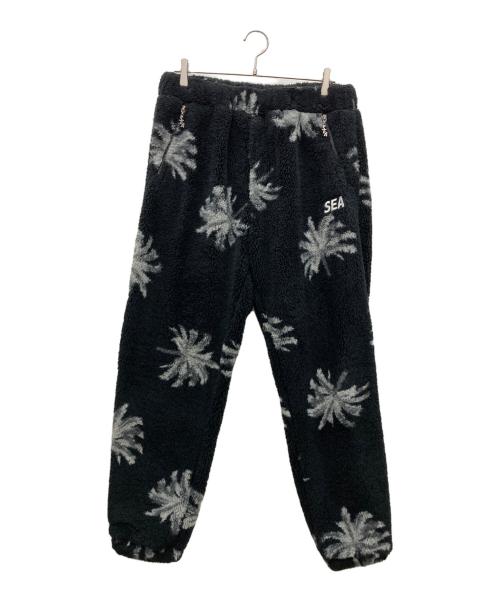 WIND AND SEA（ウィンダンシー）WIND AND SEA (ウィンダンシー) フリースジャケットセット ブラック×グレー サイズ:Lの古着・服飾アイテム