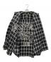 WIND AND SEA (ウィンダンシー) Hysteric Glamour (ヒステリックグラマー) 長袖チェックシャツ ブラック×グレー サイズ:XL：22000円