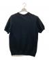 MACKINTOSH LONDON (マッキントッシュ ロンドン) 交編メランジコットンニットT ブラック サイズ:L：6000円