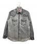 DIESEL（ディーゼル）の古着「デニムシャツ」｜ライトグレー