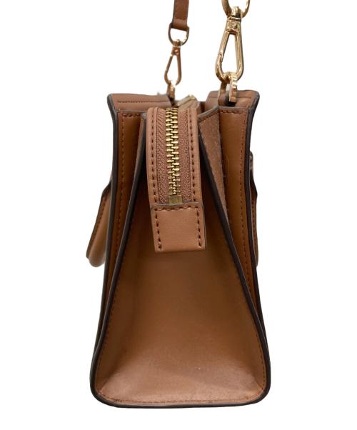 MICHAEL KORS（マイケルコース）MICHAEL KORS (マイケルコース) 2WAYバッグ ブラウンの古着・服飾アイテム