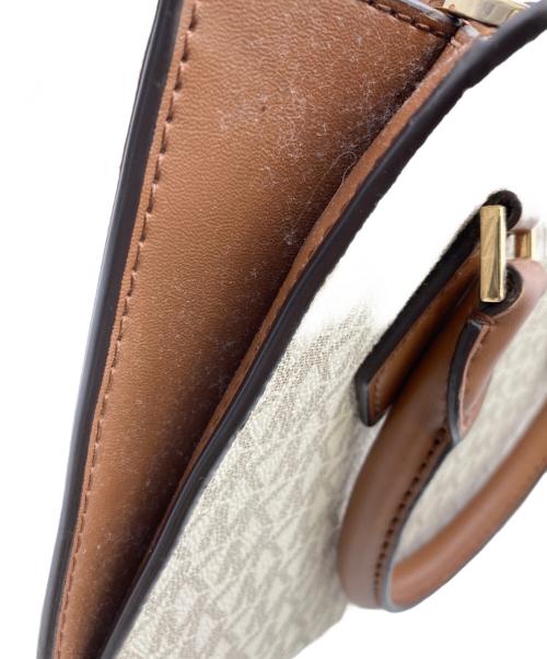 MICHAEL KORS（マイケルコース）MICHAEL KORS (マイケルコース) 2WAYバッグ ブラウンの古着・服飾アイテム