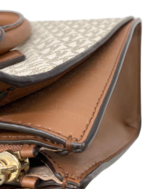 MICHAEL KORS（マイケルコース）MICHAEL KORS (マイケルコース) 2WAYバッグ ブラウンの古着・服飾アイテム