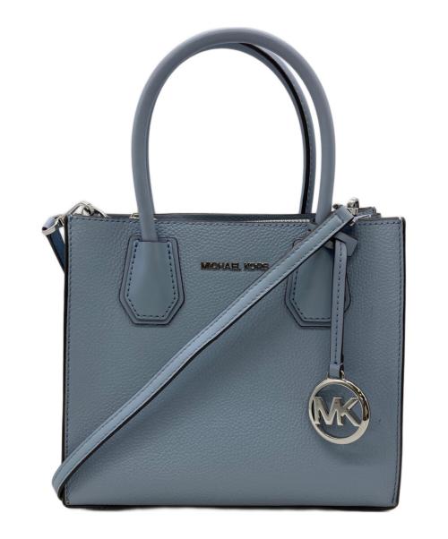 MICHAEL KORS（マイケルコース）MICHAEL KORS (マイケルコース) 2WAYバッグ スカイブルーの古着・服飾アイテム