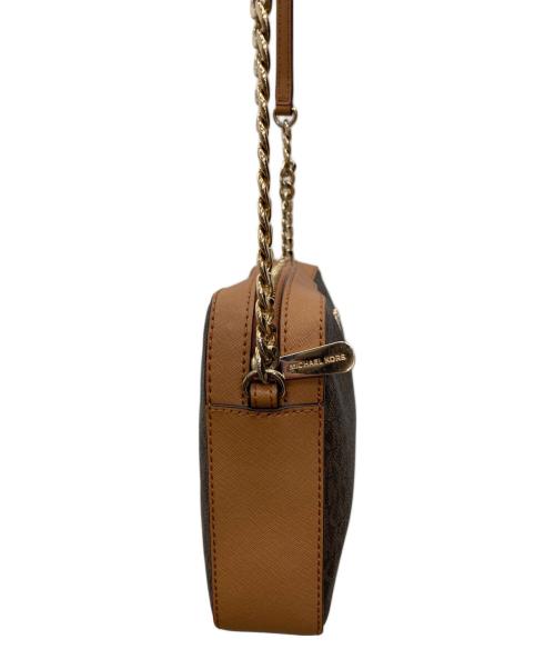 MICHAEL KORS（マイケルコース）MICHAEL KORS (マイケルコース) ショルダーバッグ ブラウンの古着・服飾アイテム