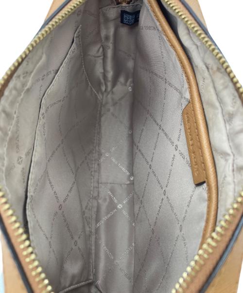 MICHAEL KORS（マイケルコース）MICHAEL KORS (マイケルコース) ショルダーバッグ ブラウンの古着・服飾アイテム