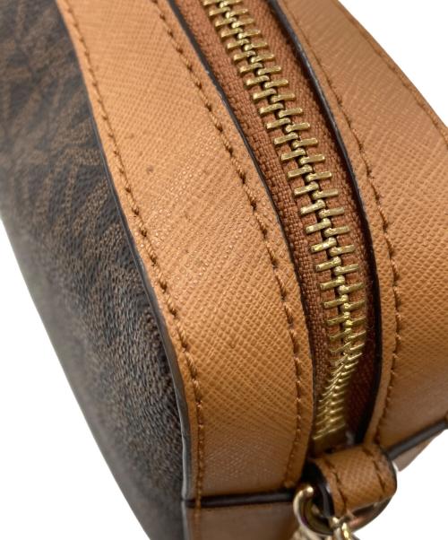 MICHAEL KORS（マイケルコース）MICHAEL KORS (マイケルコース) ショルダーバッグ ブラウンの古着・服飾アイテム