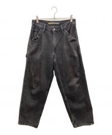 LEVI'S SILBER TAB（リーバイス シルバー タブ）の古着「バギーパンツ」｜ブラック