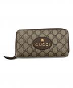 GUCCIグッチ）の古着「ネオヴィンテージ GGスプリーム ジップアラウンドウォレット」