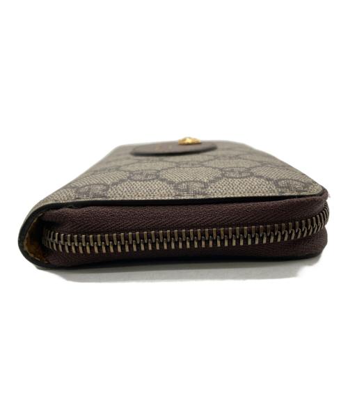 GUCCI（グッチ）GUCCI (グッチ) ネオヴィンテージ GGスプリーム ジップアラウンドウォレットの古着・服飾アイテム