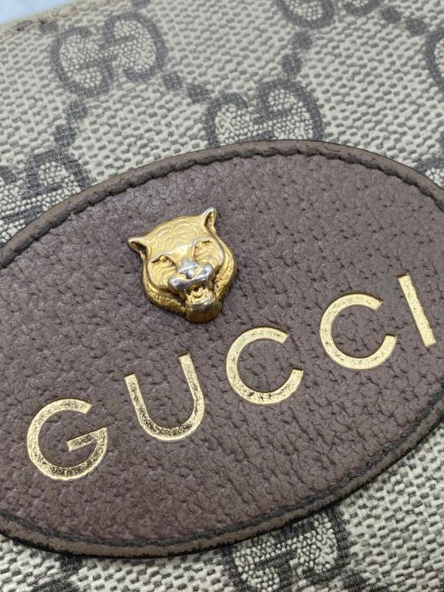 GUCCI（グッチ）GUCCI (グッチ) ネオヴィンテージ GGスプリーム ジップアラウンドウォレットの古着・服飾アイテム