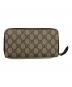 GUCCI (グッチ) ネオヴィンテージ GGスプリーム ジップアラウンドウォレット：10000円