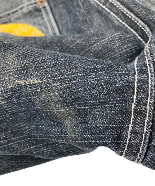 DOG TOWN（ドッグ タウン）DOG TOWN (ドッグ タウン) 刺繍デニムハーフパンツ インディゴ サイズ:Lの古着・服飾アイテム