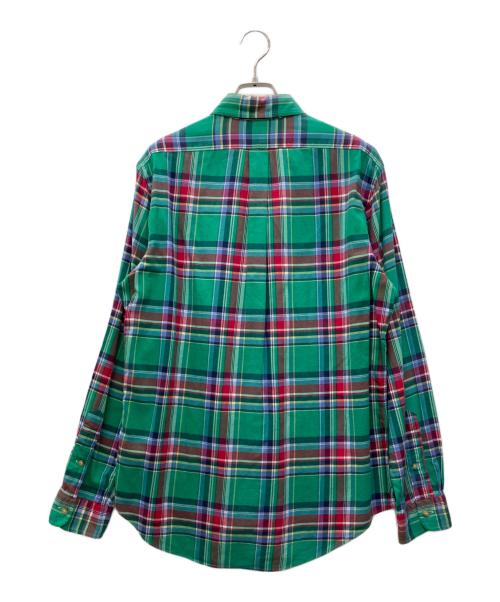 POLO RALPH LAUREN（ポロ・ラルフローレン）POLO RALPH LAUREN (ポロ・ラルフローレン) チェックBDシャツ グリーン サイズ:Mの古着・服飾アイテム