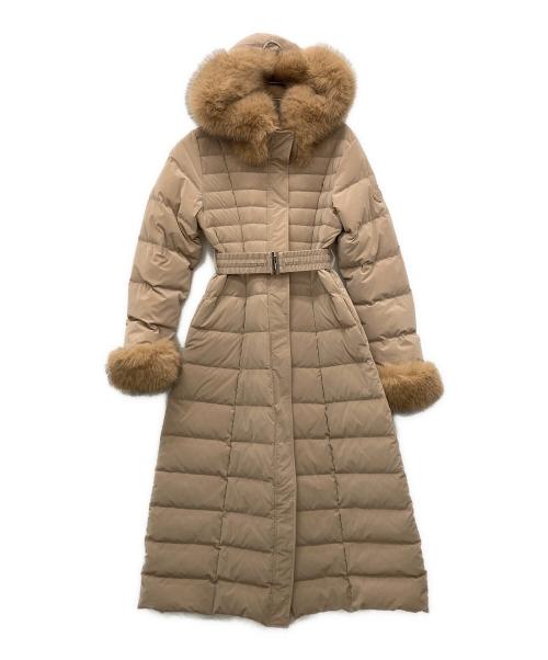 darich（ダーリッチ）Darich (ダーリッチ) ロングダウンコート ベージュ サイズ:Ｍの古着・服飾アイテム