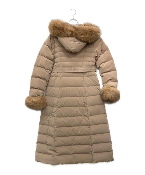 darich（ダーリッチ）Darich (ダーリッチ) ロングダウンコート ベージュ サイズ:Ｍの古着・服飾アイテム