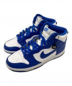 NIKEナイキ）の古着「Dunk High Game Royal」｜ブルー×ホワイト