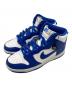 NIKE（ナイキ）の古着「Dunk High Game Royal」｜ブルー×ホワイト