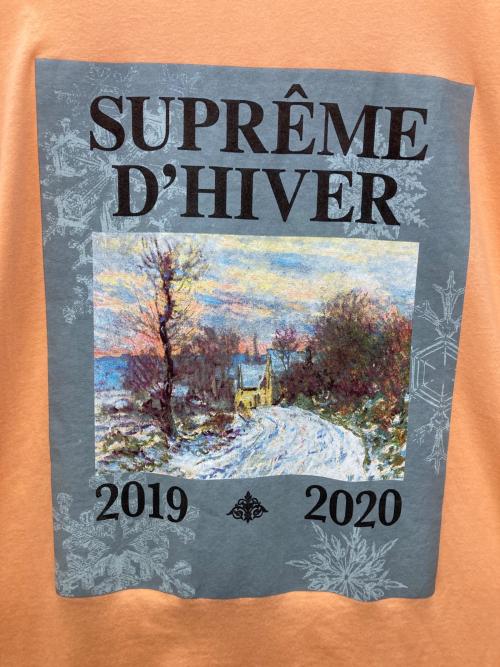 SUPREME（シュプリーム）SUPREME (シュプリーム) D'Hiver Tee  オレンジ サイズ:XLの古着・服飾アイテム