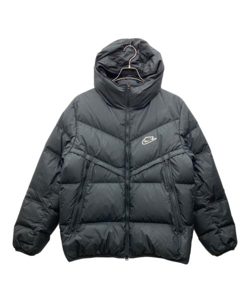 NIKE（ナイキ）NIKE (ナイキ) ダウンフィル ウインドランナー シールドジャケット ブラック サイズ:Lの古着・服飾アイテム